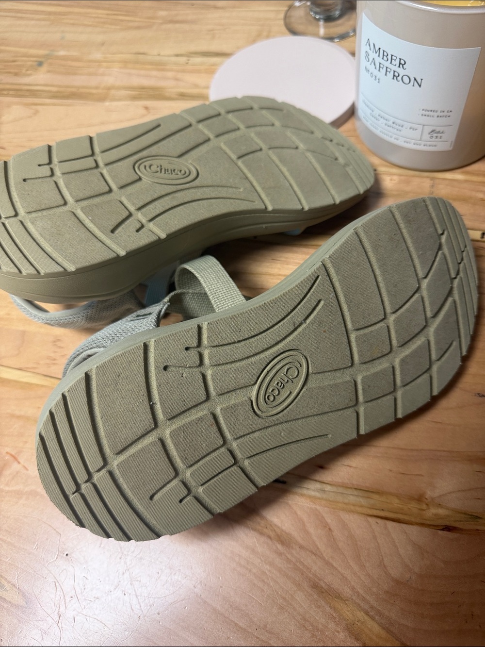 Chaco women’s Olive Green Strappy Sandals - Picture 5 of 6